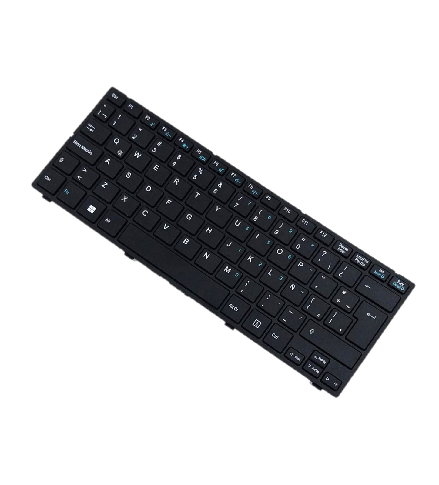 Teclado Notebook Noblex 360 Y13W Y13W102 C/ Touchpad Negro - Infopartes  Computación