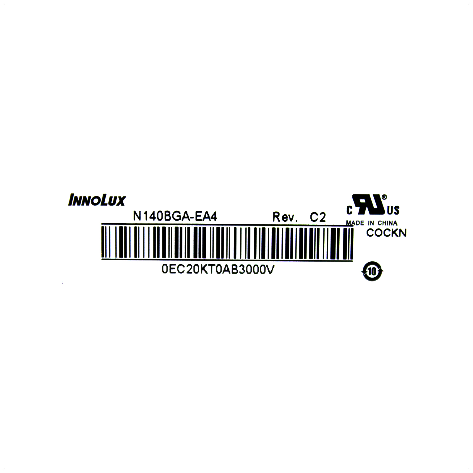 Visiodirect Schermo Display 14 LED Tipo N140BGA-EA4 C1 Per INNOLUX - Foto 6