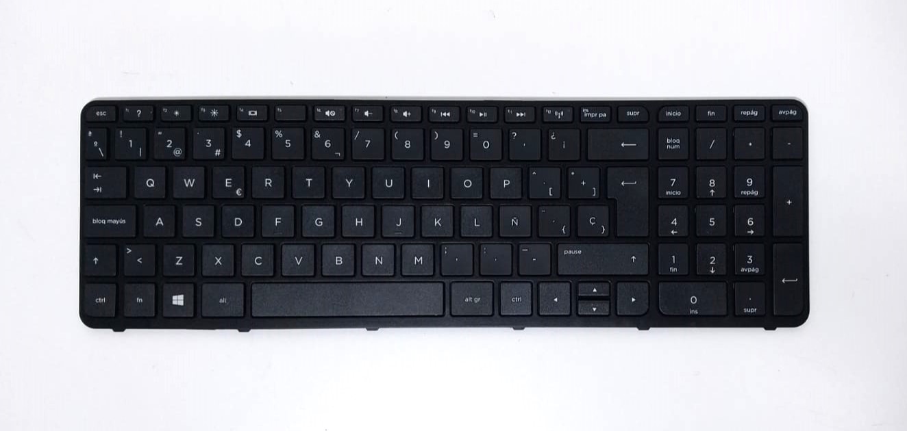 Teclado para Notebook HP Pavilion 17-E Series / Negro / Español / 102 Teclas / Opaco 720670-071