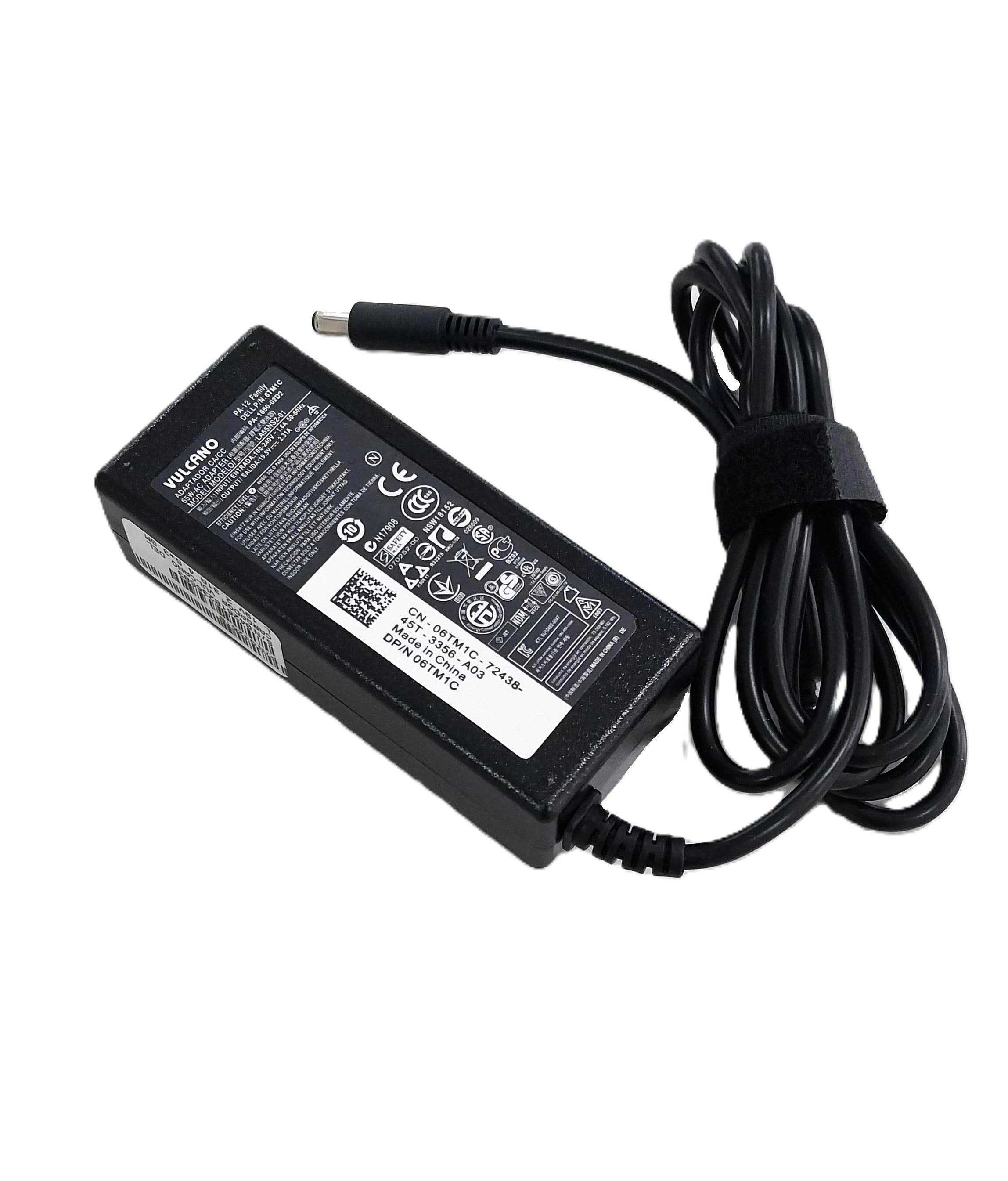 Cargador  Vulcano  Dell   / 19.5V / 2.31A / 45w / 4.5*3.0 PA-12 FAMILY